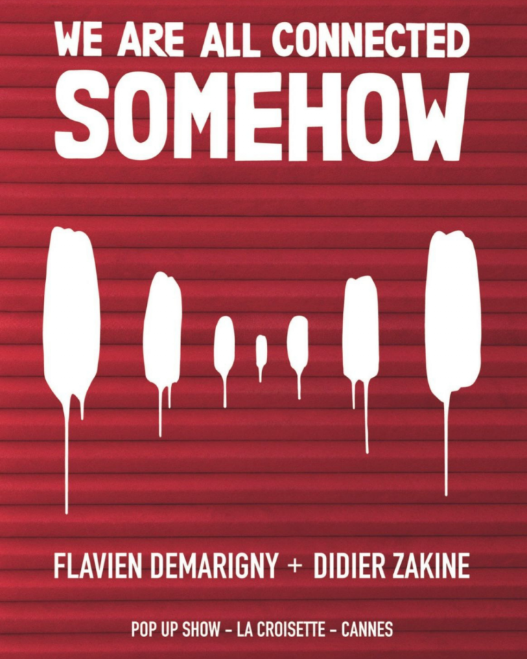 Pop up show à la Galrie 67 à Cannes, par Galerie MO11, pour le Festival du Film 2026.