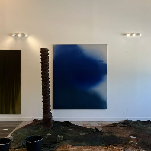 From the Sky, 2025 
150 x 180 cm 
Oil on canvas 
Price upon request