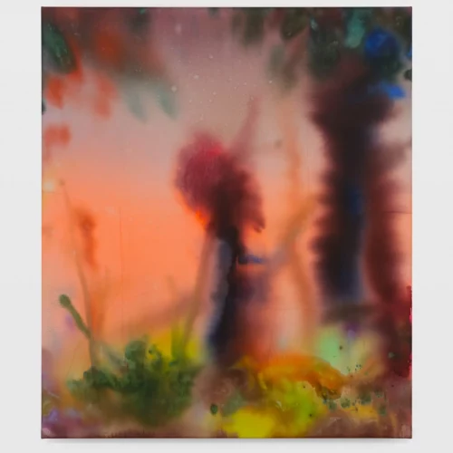 AND THEM COMES THE FIRE, 2025 
140 x 120 cm 
Acrylic on canvas 
Price upon request