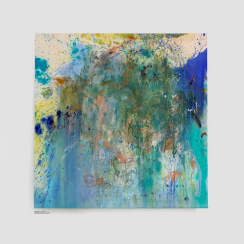 MEMORIA, 2024 
200 x 200 cm 
Acrylic on canvas 
Price upon request