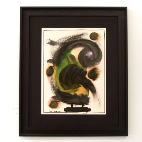 Untitled, 2025
40 x 30 cm and 60,5 x 50,5 cm with frame
Acrylic on cardboard, paintbrush and palette knife
Price upon request