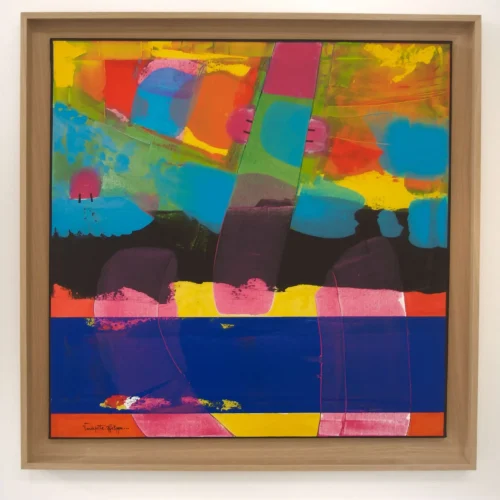 Untitled, 2026
60 x 60 cm and 69 x 68,3 cm with frame
Acrylic paint, knife and brush on canvas
Price upon request