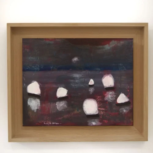 Untitled, 2025
24 x 30 cm and 32 x 38 cm with frame
Mixed media on cardstock
Price upon request