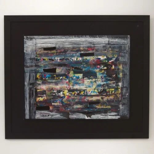 Untitled, 2025
40 x 50 cm and 58 x 68,5 cm with frame
Acrylic on cardboard, paintbrush and palette knife
Price upon request