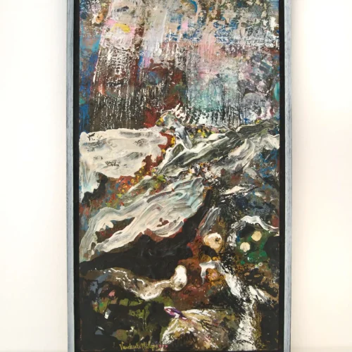 Untitled, 2025
49,5 x 26,5 cm and 53,5 x 29,8 cm with frame
Oil on wood
Price upon request