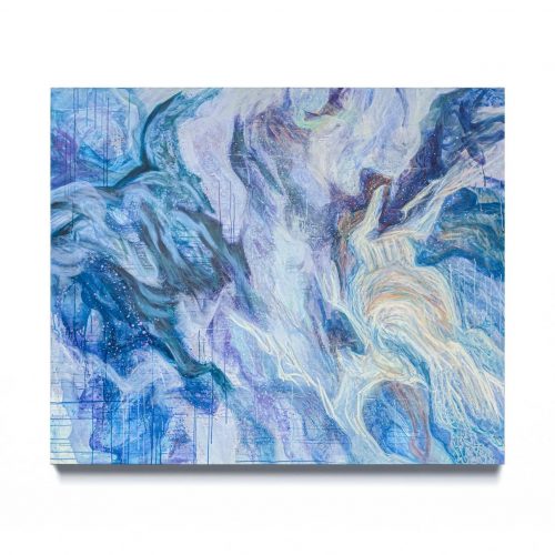 AVALANCHE, 2024 
175 x 145 cm 
Acrylic, Acrylic Marker, Oil Stick, Oil Pastel on Canvas 
Price upon request