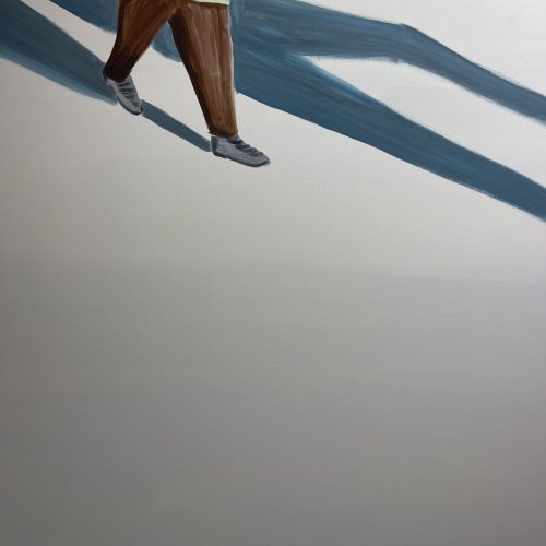 WALKING, 2024 
130 × 160 cm 
Acrylic Gouache 
Price upon request