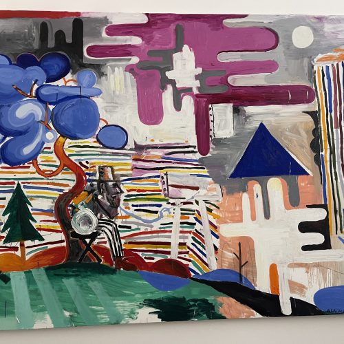 UNTITLED 
160 x 210 cm 
Oil on canvas 
Price upon request