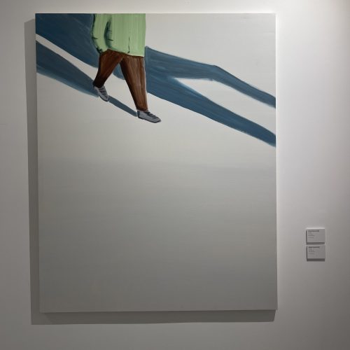 WALKING, 2024 
130 × 160 cm 
Acrylic Gouache 
Price upon request