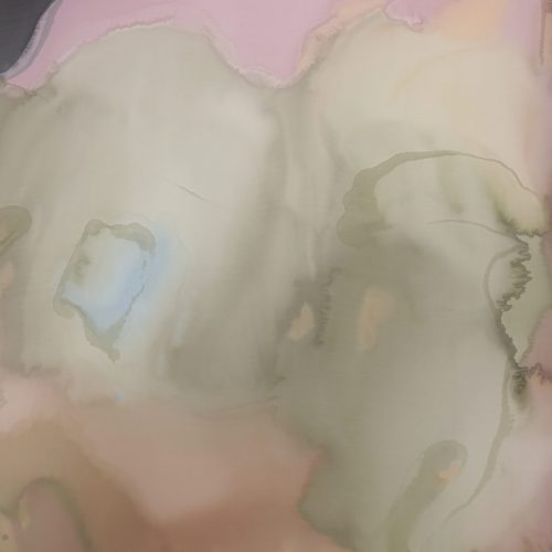 ON MY ISLAND, 2024  
130 x 80 cm 
Pigment on 100% silk 
Price upon request