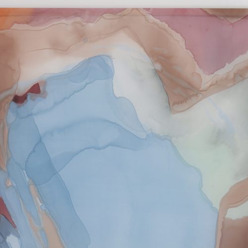 SINGING TO MY MOTHER, 2025 
170 x 120 cm 
Pigment on 100% silk 
Price upon request