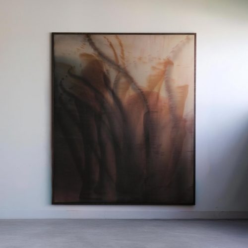 Plantes sauvages, 2026 
150 x 180 cm 
Acrylic and ink on canvas 
Price upon request