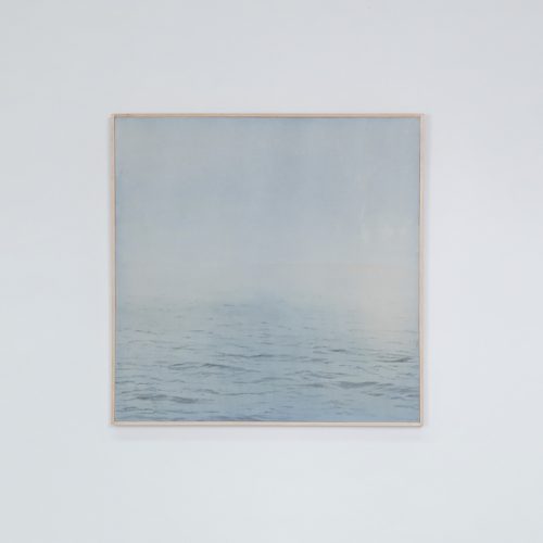 PEACE AS A JOURNEY, 2024 
100 x 100 x 5 cm 
Indigo and charcoal on raw canvas, Natural Earth paint, ECO UV varnish, Suar wood frame 
Price upon request