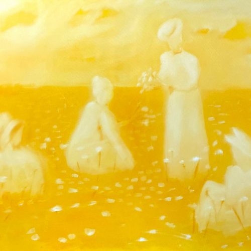 gathering daydreams, 2025 
60 x 80 cm 
Oil on canvas 
Price upon request