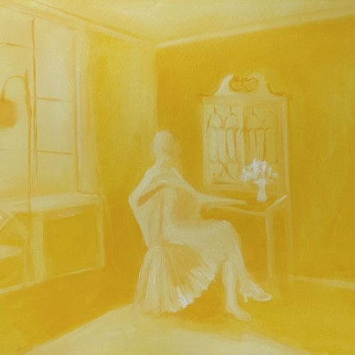 la decadance, 2026 
60 x 90 cm 
Oil on canvas 
Price upon request